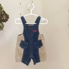 e.a.B  デニムオーバーオール