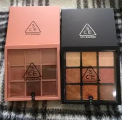 2点セット 3CE アイシャドウ OVERTAKE＋ALLNIGHTER