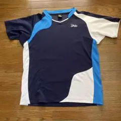 black knight バドミントン tシャツ ネイビー サイズＯ
