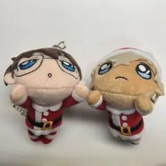 名探偵コナン 安室透 江戸川コナン 寝そべり キーチェーン マスコット サンタ