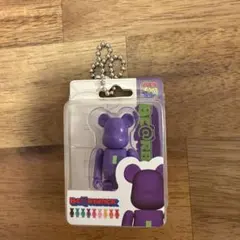 BE@RBRICK ベアブリック キーチェーン パープル