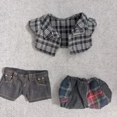 無属性ぬいぐるみ　ぬい服　20㎝　3点セット
