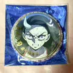 竈門 禰豆子 鬼滅の刃 無限列車編　遊郭編 絵巻カフェ 箔押し 缶バッジ