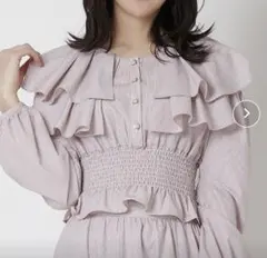 REDYAZEL新品★ストライプ肩あきブラウス