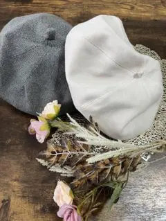 ベレー帽2点セット