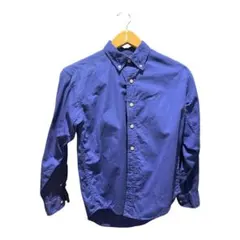 【人気カラー】ラルフローレン ボタンダウンシャツ 長袖 ブルー ポニー刺繍