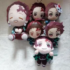 鬼滅の刃　竈門炭治郎ぬいぐるみ６点セット