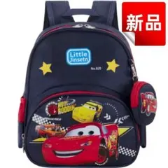 ✨新品✨カーズ キッズリュック 子供用バックパック 軽量 撥水加工 ポーチ付き