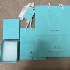 TIFFANY&CO. ショップ袋&空箱セット