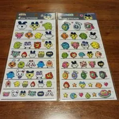 国内正規品・新品未使用☆たまごっち 4サイズステッカー　2種セット