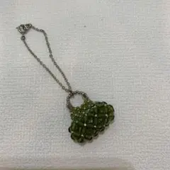 可愛いビーズチャーム　ハンドバッグ　ハンドメイド