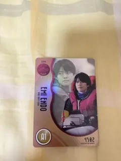 ボートレーストレーディングカード　遠藤エミ　スペシャルシークレットカード 2026年最新】遠藤エミの人気アイテム - メルカリ