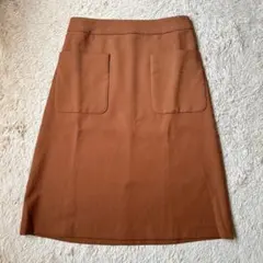 LOUNIE 膝丈スカート ブラウンのサムネイル