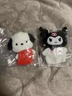 クロミ&ポチャッコパペットキーホルダー