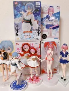 リゼロ　レム　ラム　フィギュア　まとめ売り