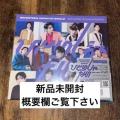 SEVENTEEN ひとりじゃない 初回限定盤B