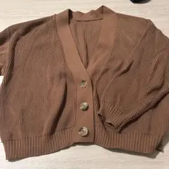 Spick & Span ブラウン カーディガン　コラボ商品