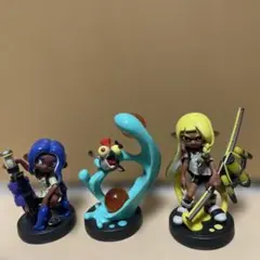 Nintendo Splatoon3 トリプルセット amiibo アミーボ - メルカリ