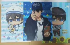 Free! ハイスピード! 特典 イラストカード 遙 真琴 郁弥 旭 凛 夏也