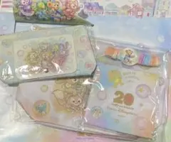 ディズニー スーベニア ランチケース3点 おてふきキャリー カラフルハピネス