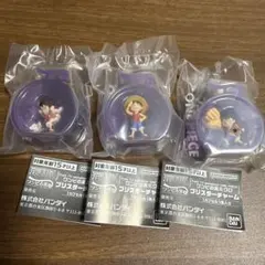 ワンピの実ミクロ　ブリスターチャーム 3種セット　ルフィ　ギア2 ギア3