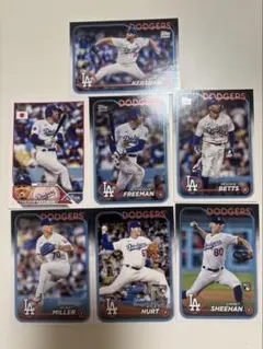 topps 2024 japan ドジャースセット