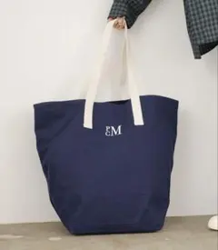 PARROTT CANVAS/パロットキャンバス PCM トートバッグ　ネイビーのサムネイル