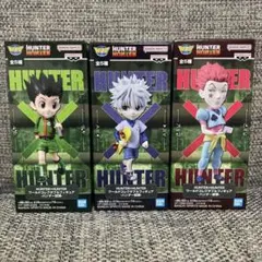 HUNTERXHUNTER ワールドコレクタブルフィギュアーハンター試験-3種