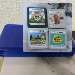 Nintendo 3DS本体＋カセット4枚 動作確認済み
