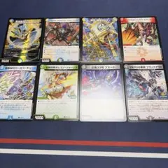 デュエマ　プロモ　熱血美刃　ミケランジェロ　等　８枚セット