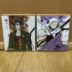 刀剣乱舞　岩融　御手杵　イラスト色紙　セット