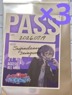 Backside works サンリオ限定ステッカー＋会場配布カード サンリオ