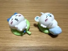 ちいかわ びっくらたまご おふろぷかりん マスコット ハチワレ　モモンガ