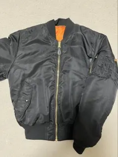 ALPHA MA-1 flight jacket USA製　ブラック