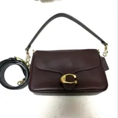 COACH ショルダーバッグ ソフト タビー