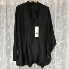 COMOLI　ウールシルクプルオーバーシャツ　26SS