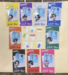 Snow Man アクリルキーホルダー 全員 コンプ アクキー すのチル 9個