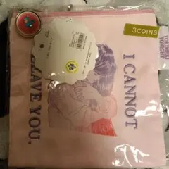 3COINS りぼん 70th ポーチ ときめきトゥナイト