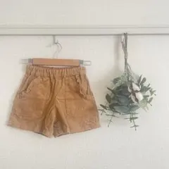 コーデュロイ フリル パンツ アプレレクール