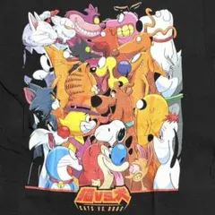 00s 猫vs犬 アニメ Tシャツ ドラえもん スヌーピー felix