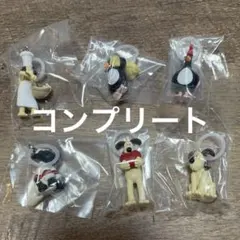 ウォレスとグルミット　めじるしアクセサリー　全６種　コンプリート　ガチャガチャ