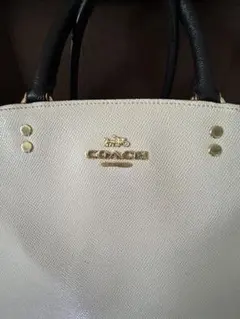 COACH 2way ショルダーバッグ バイカラー