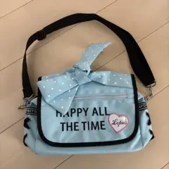 水色ショルダーバッグ　女の子