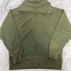 BEAMS 色褪せダメージ加工 フルジップパーカー