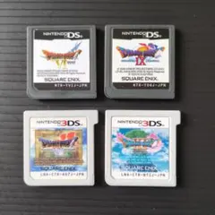 【ソフト単品】ドラゴンクエストⅥ・Ⅶ・Ⅸ・XI　4点セット　動作確認済み