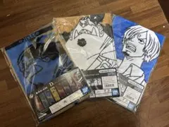 ワンピースキャラクタータオル、クリアファイル