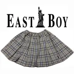 美品✧*。EAST BOY チェック柄 スクールスカート 120