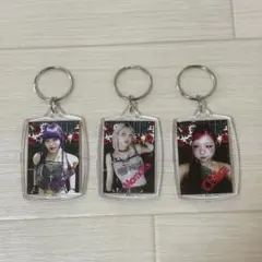 HANA ナオコ&モモカ&チカ　アクリルキーホルダー