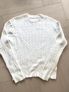 u*o様 ＊美品＊ UnitedArrows コットンカシミヤ ケーブル編みニッ