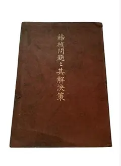 岡田茂吉著　結核問題と其解決策　MOA 世界救世教　古本